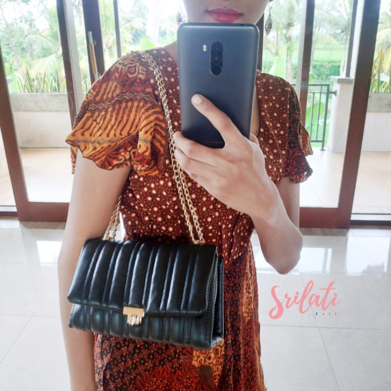 ZB004 Tas ZARA Mini Quilted Crossbody Bag Free Paperbag Cantina