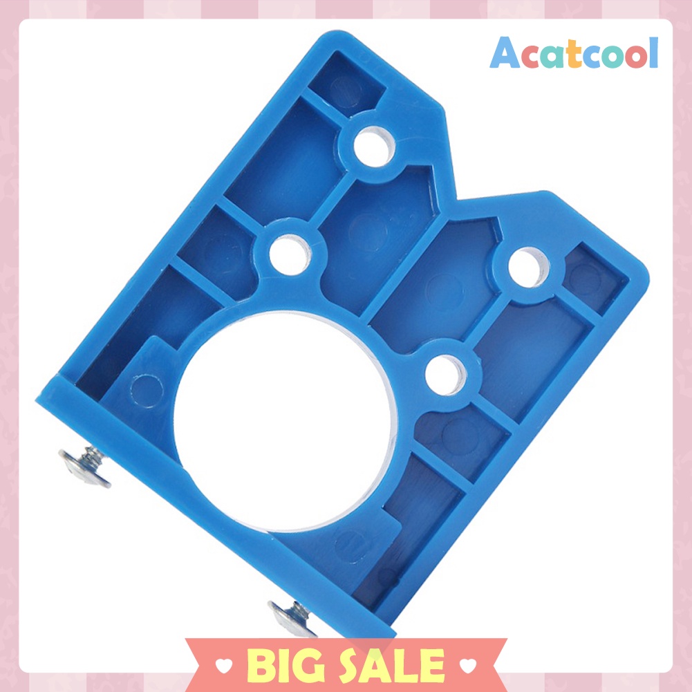 35mm Hinge Drilling Jig Concealed Hinge Hole Drilling Guide + Drill Bit Set