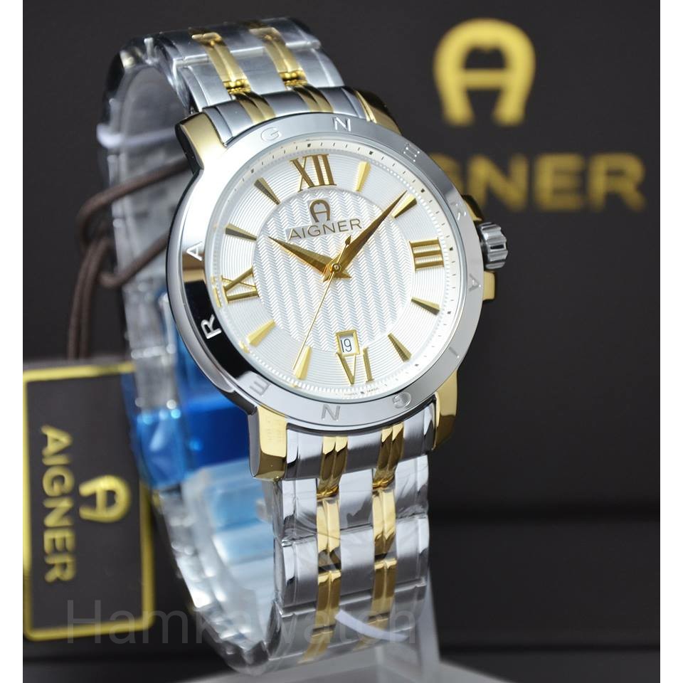 jam tangan / Watch_Id PRIA AIGNER TRIENTO ORIGINAL A09116 GARANSI RESMI 2 TH