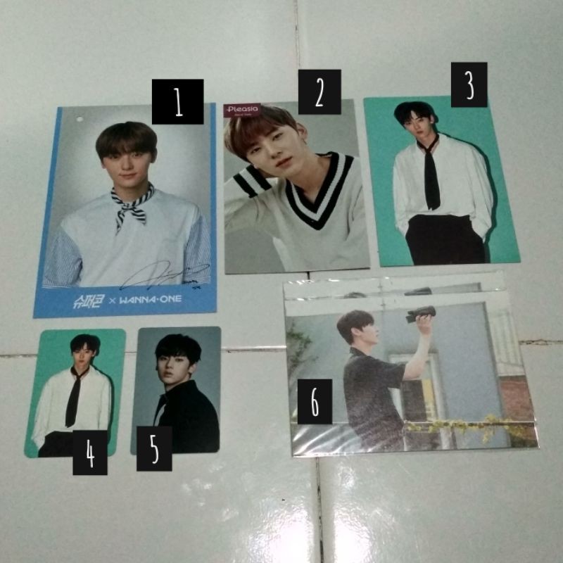 [READY, BACA DESC] WANNA ONE HWANG MINHYUN PHOTOCARD POSTCARD