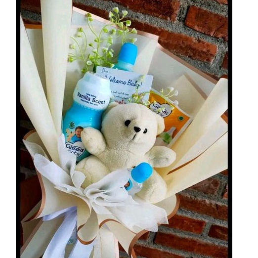 Buket perlengkapan bayi/ buket murah