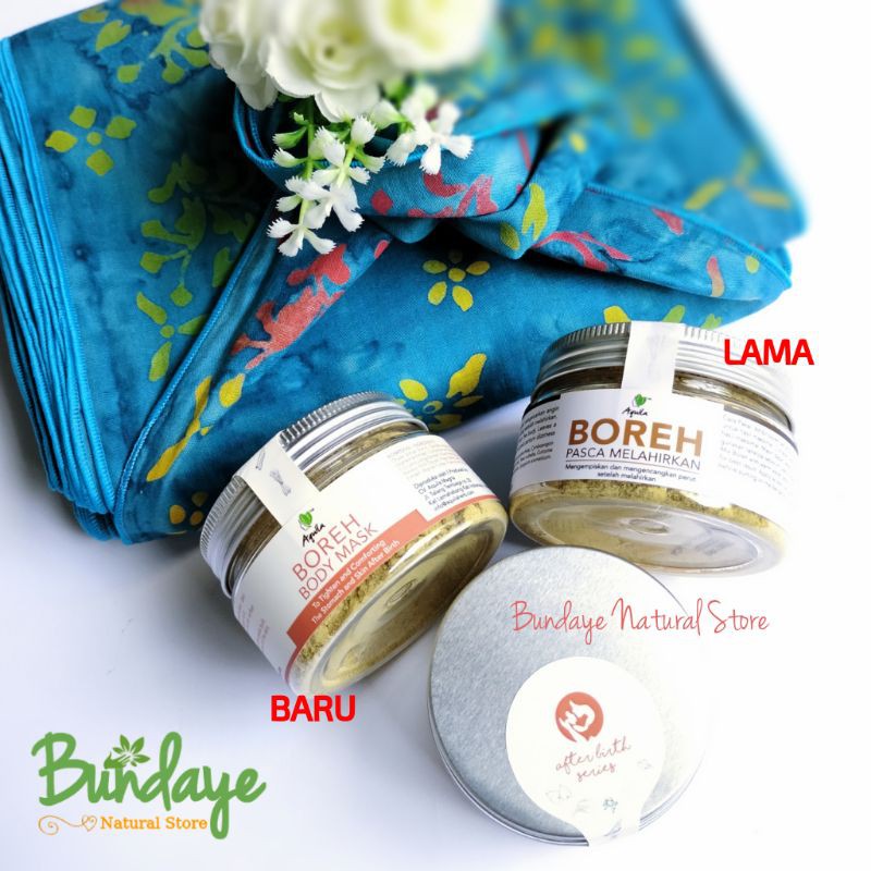 AQUILA HERB Boreh Body Mask/Tapel Perut&Pilis Pasca Persalinan