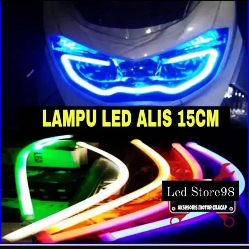 LAMPU ALIS MOTOR 15CM CAHAYA TERANG HARGA SATUAN