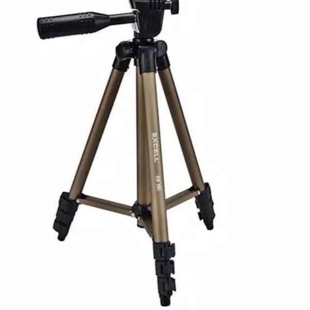 て Tripod Excell EX280 Aluminum Alloy Plus Holder U Handphone For Tripod DLSR Camera Digital Mirrorle