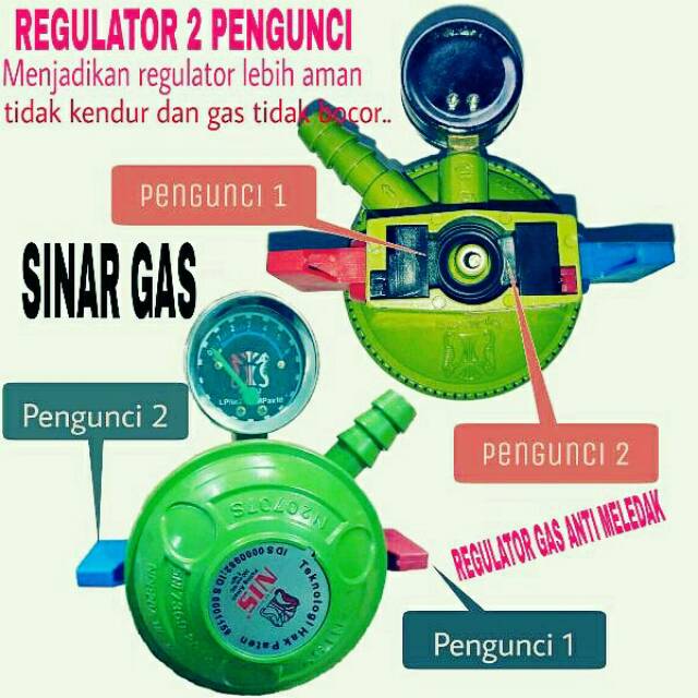 Regulator gas Nis
