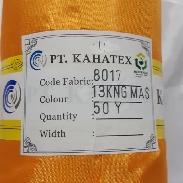 [READY 1] Kain Peles / Habute / Habutai /Kahatex / Kain Dekor/ Background / Backdrop/Furing-Kuning mas