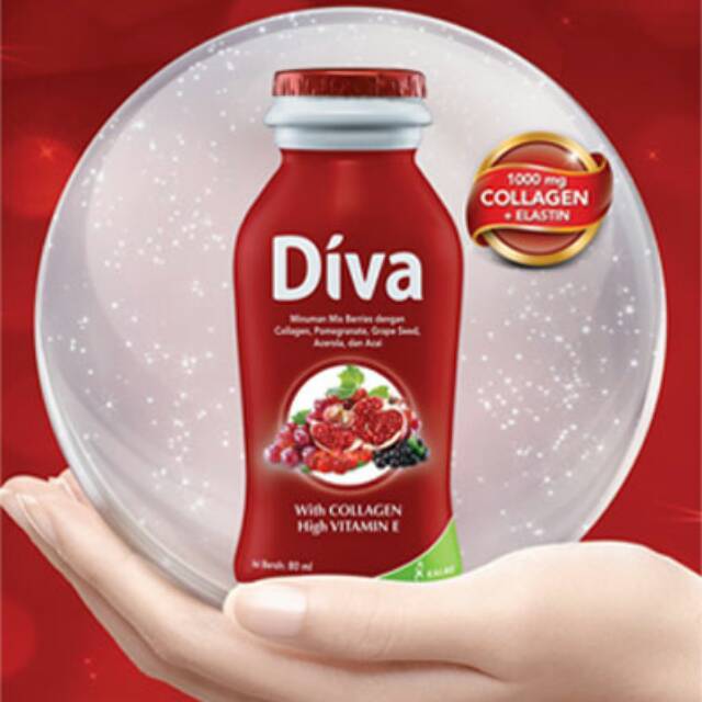 Diva Beauty drink. Diva kalbe. Minuman Diva
