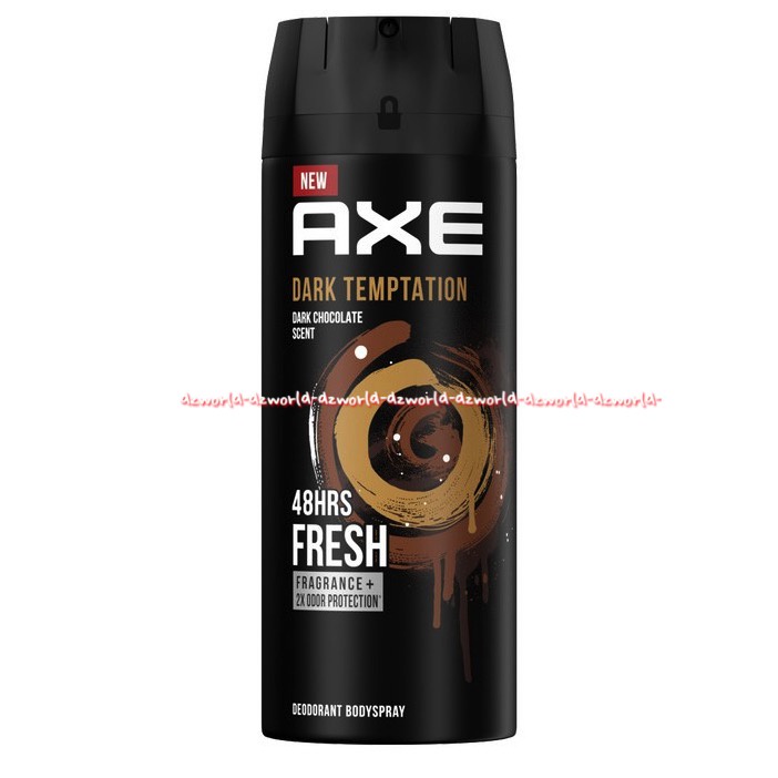 Axe Spray Gold Black Dark Temptation Deodorant 135ml Bodyspray Pria Axe Kuning Hitam Darks Axe Gold Axegold Body Spray Deodorant Cowok