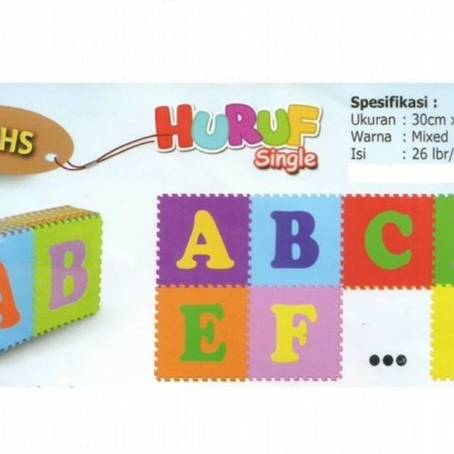 Karpet Puzzle Busa Edumats Single