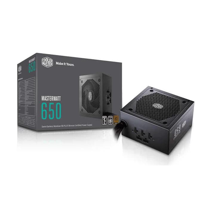 Power Supply Cooler Master MasterWatt 650W 80+ Bronze Modular