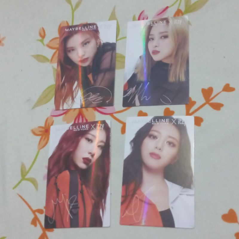 PC Maybelline × ITZY Press Play ver. Yeji Ryujin Chaeryeong Yuna