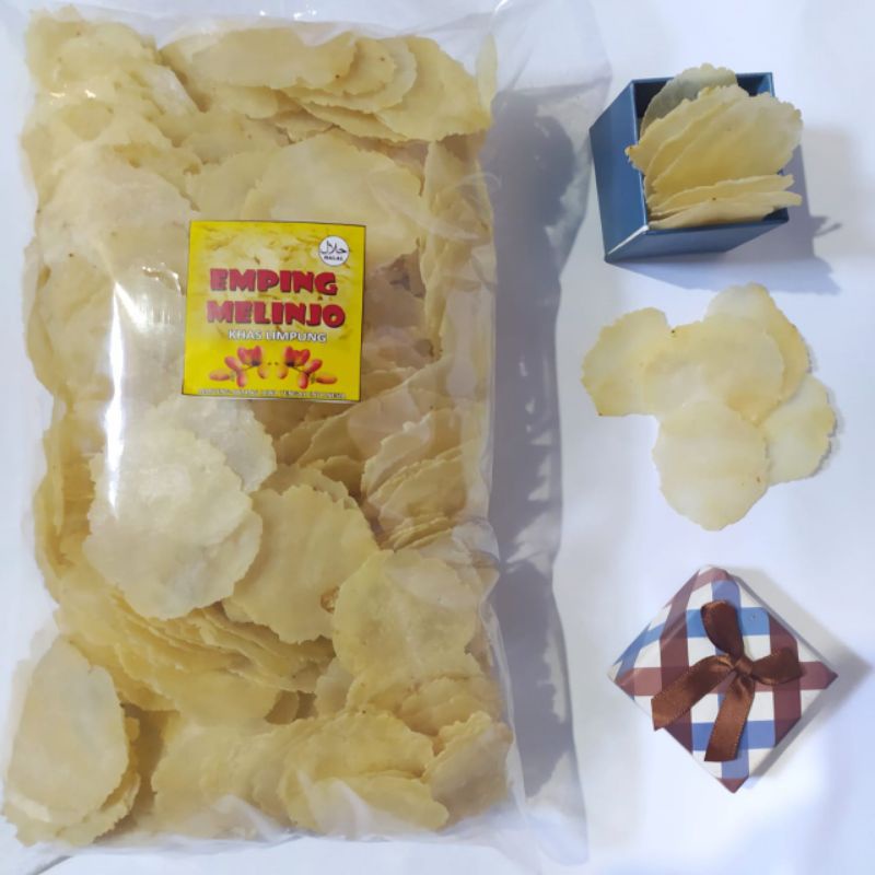 

Emping melinjo mentah Khas Cirebon 500 gram