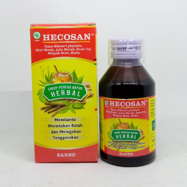 Hecosan Sirup Obat Batuk Herbal 120ml Shopee Indonesia