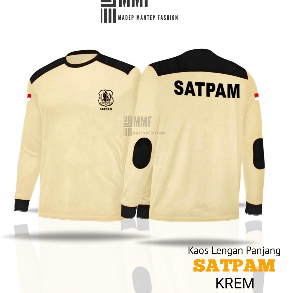 (SALE) Kaos Security Satpam Terbaru Kaos Decker Security Lengan Panjang Kaos Security terbaru Lengan