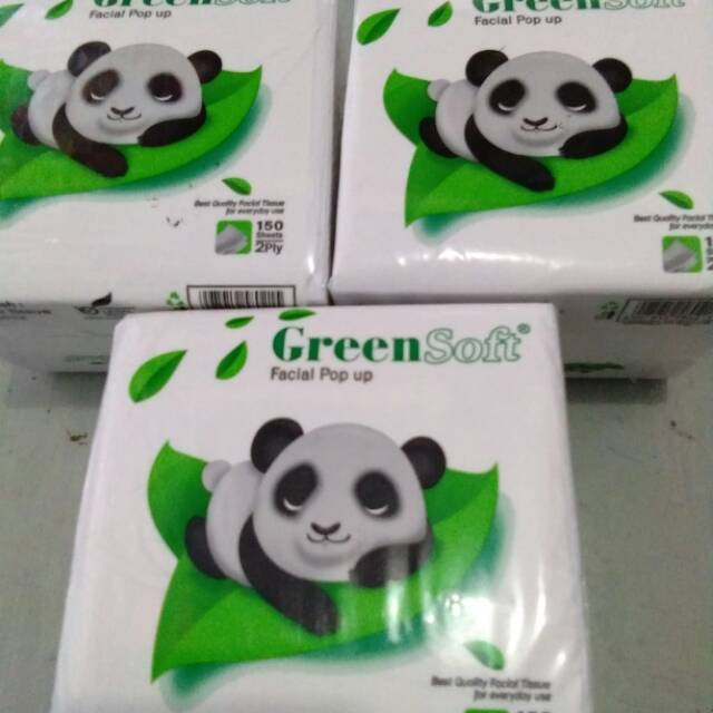 TISU GREEN SOFT POP UP