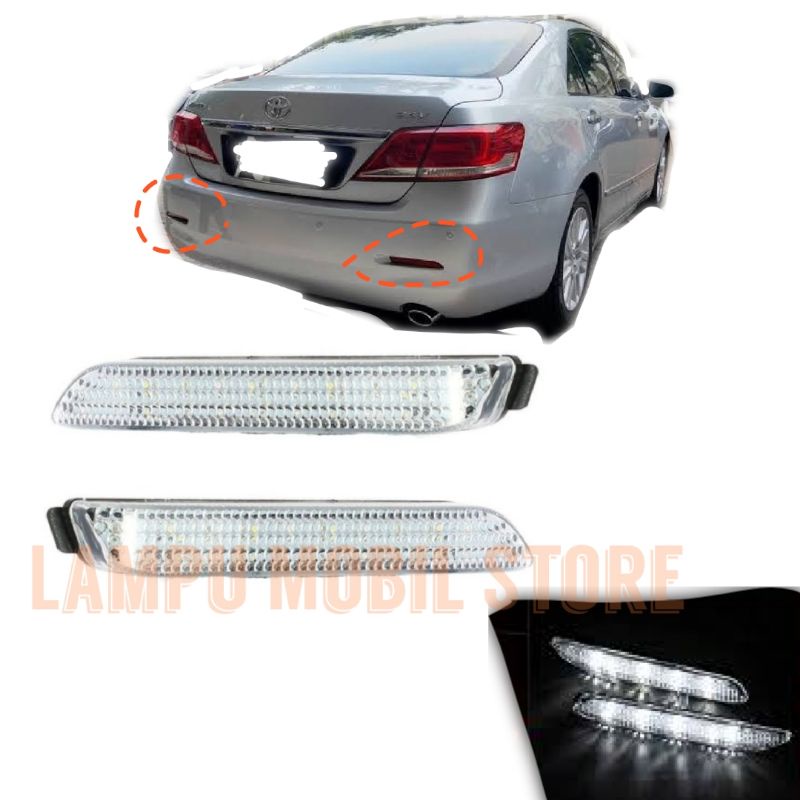 Lampu Stop LED Bumper Belakang Reflektor Toyota New Camry 2007-2014