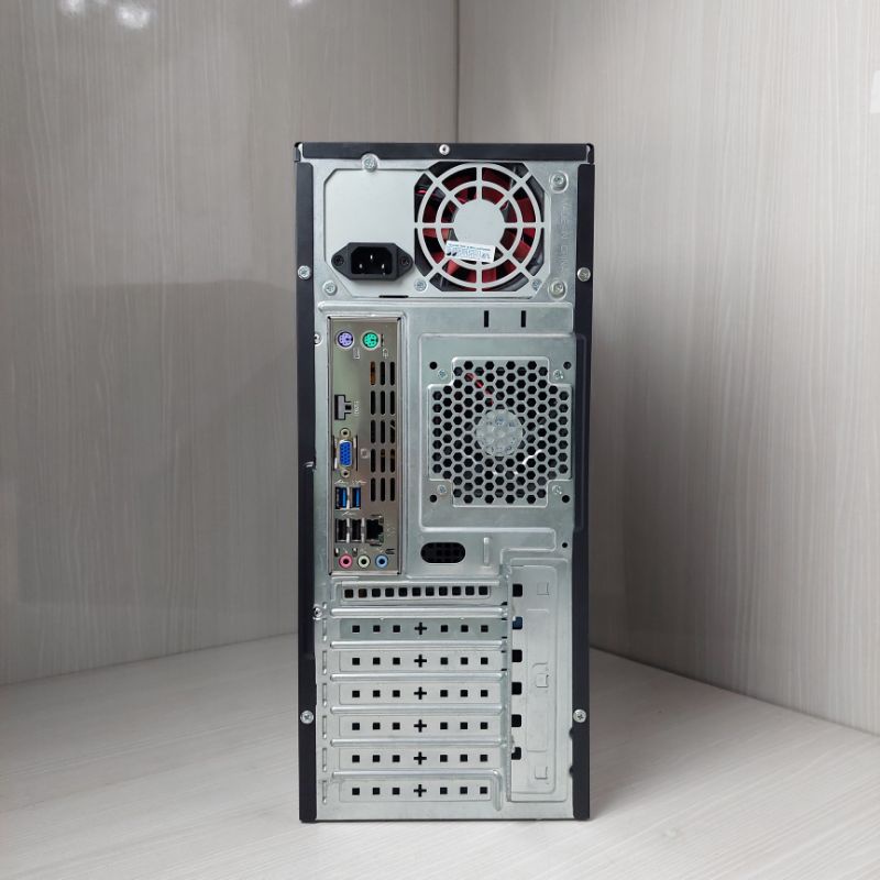 Pc Rakitan Mobo Biostar H81MLV3Intel G 3240 @3.10GHzRam 4gb ddr 3  Hdd 500Gb