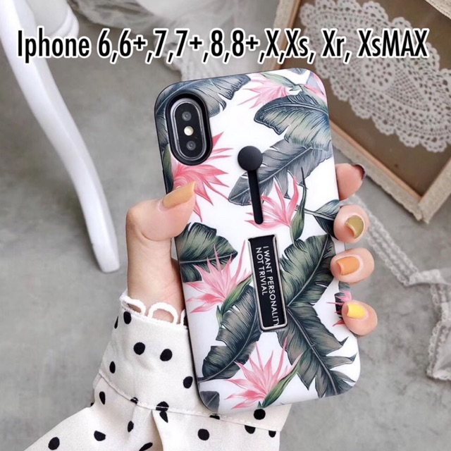 Grip Tropical Case Iphone 6 6s 6s+ 6+ 7 7+ 8 8+ X Xs Xr XsMAX