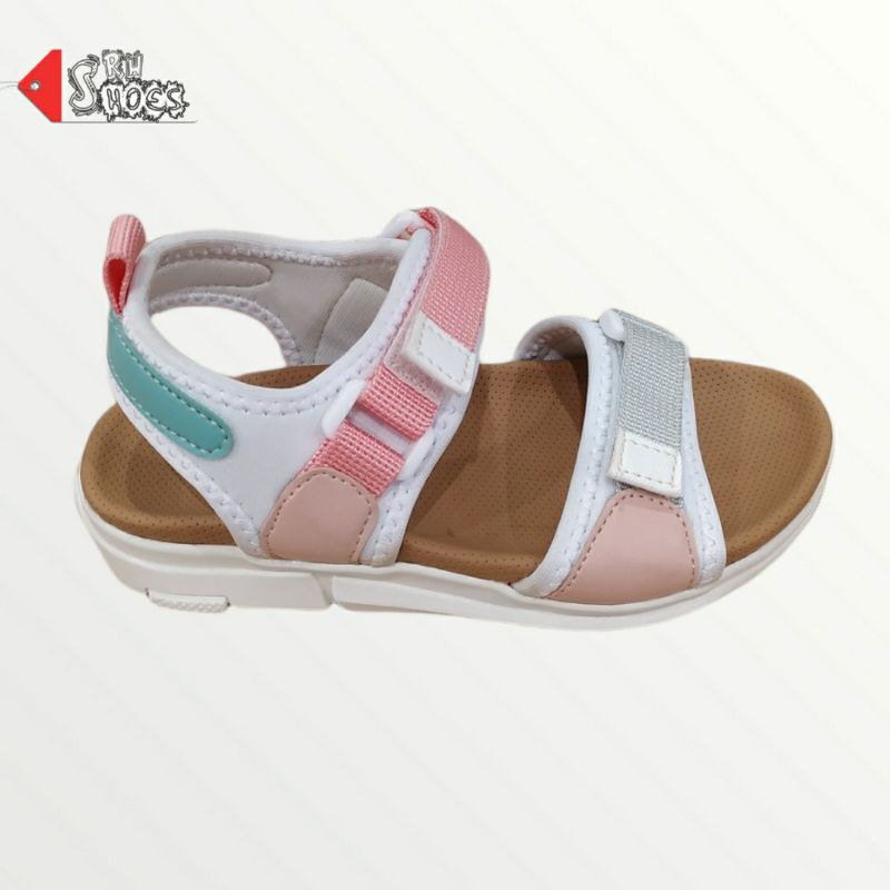 Sandal Gunung Casual Donatello Perempuan OI120102-OI626202 | Warna Camel Kombinasi | Size 31-40