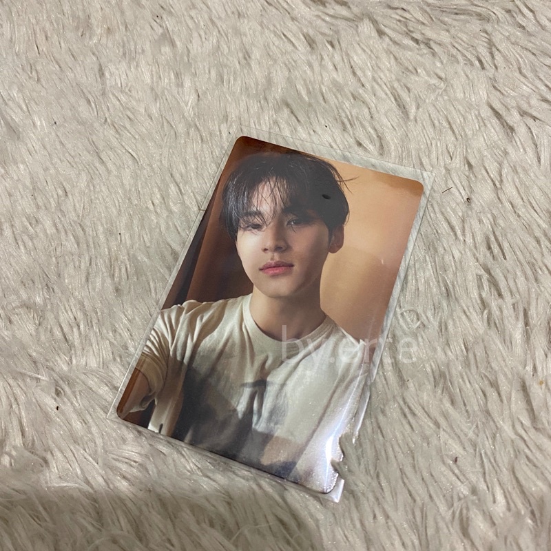 booked mingyu face the sun carat version