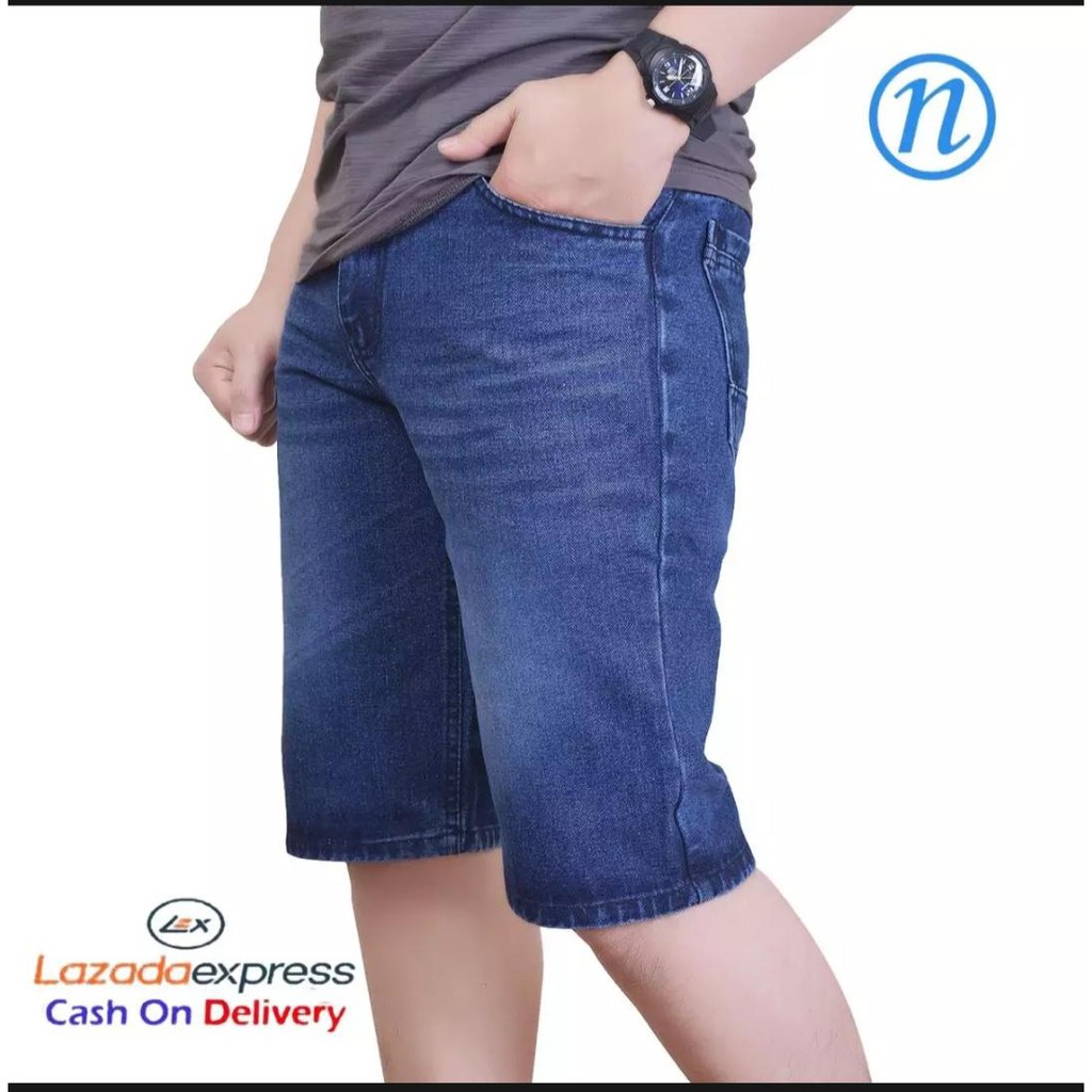 celana jeans pria pendek