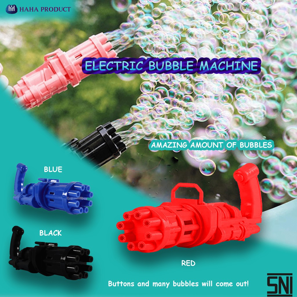 Eletric Bubble Machine Gun