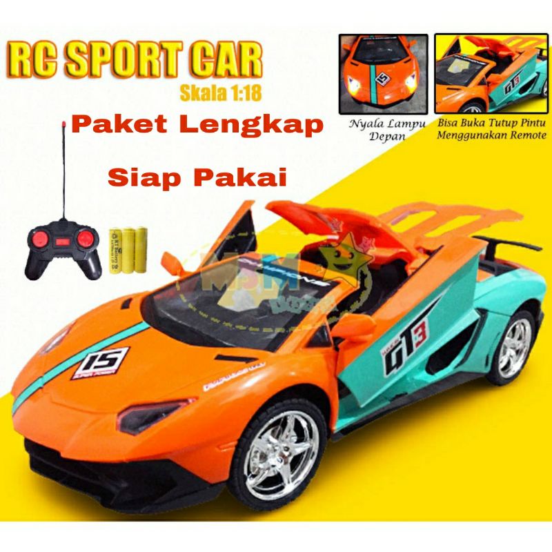 MOBIL REMOT RC SPORT CAR RACING LUXURIOUS RC REMOTE CONTROL