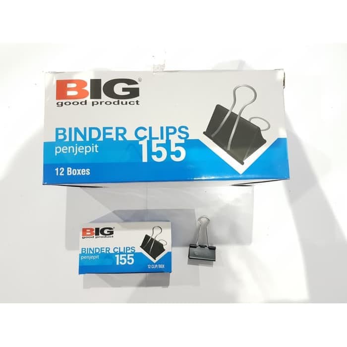 

BINDER CLIP BIG 155/PAPER CLIP/CLIP KERTAS