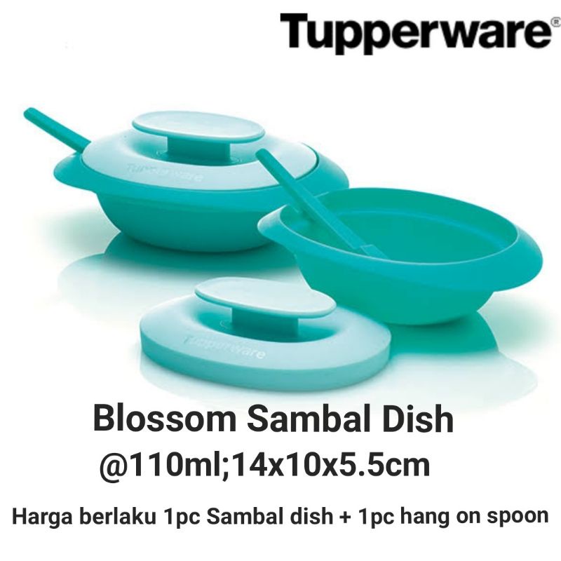 Blossom Sambal Dish Tupperware