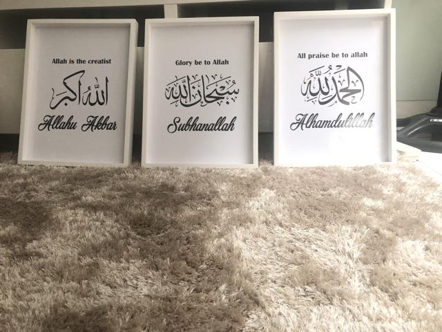 Custom Design Ukuran 30x40 Atau A3 Harga Sudah Termasuk Bingkai/frame