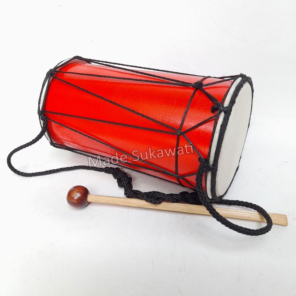 Kendang gendang mini bali alat musik tradisional