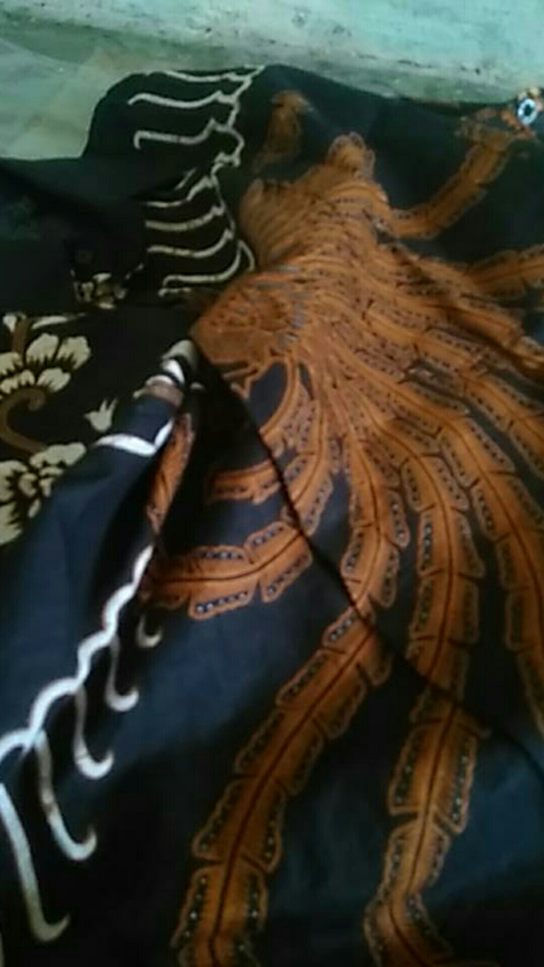 Kemeja Batik Pria Lengan Panjang Manggar Sogan