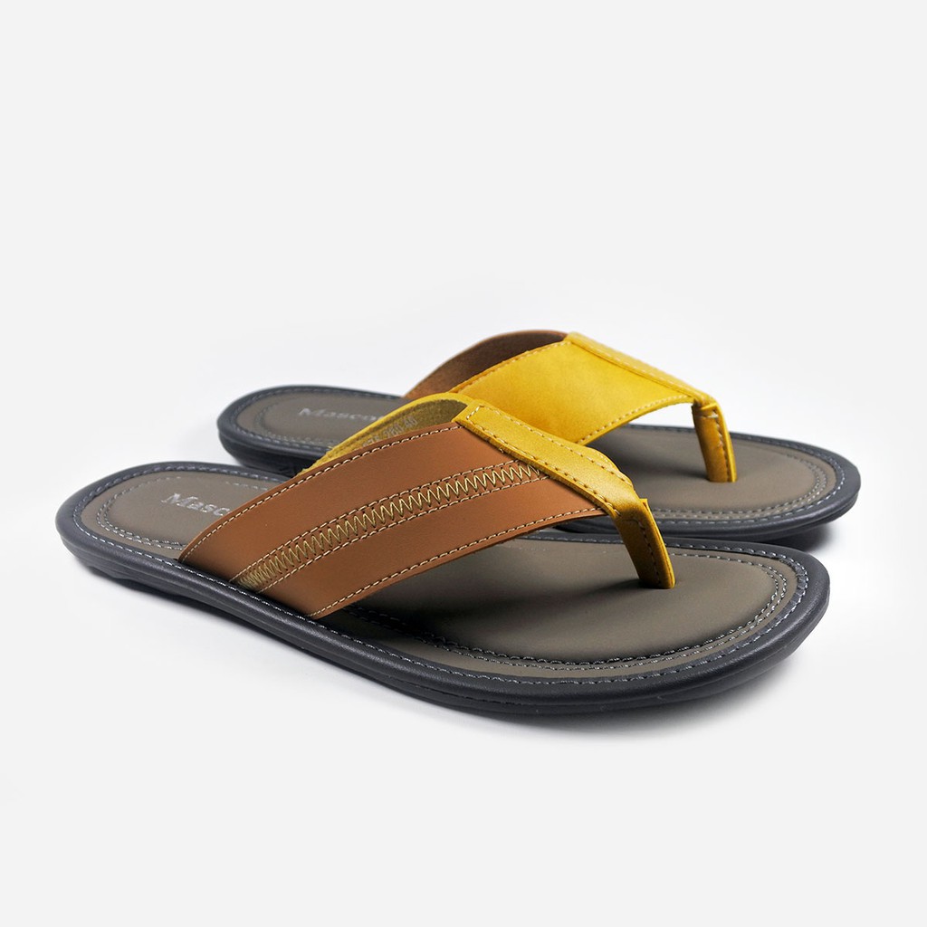 Mascotte LIPOSO | Sandal Pria 975 280 - Tan / Ramayana Jatinegara