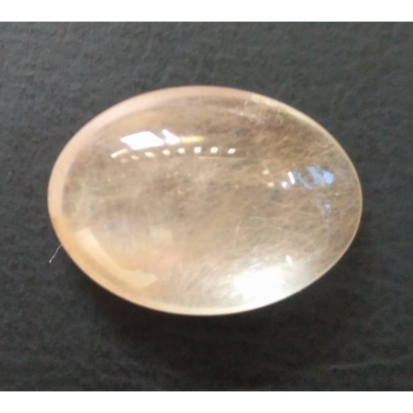 Natural Batu Kecubung Rambut Kuning 8