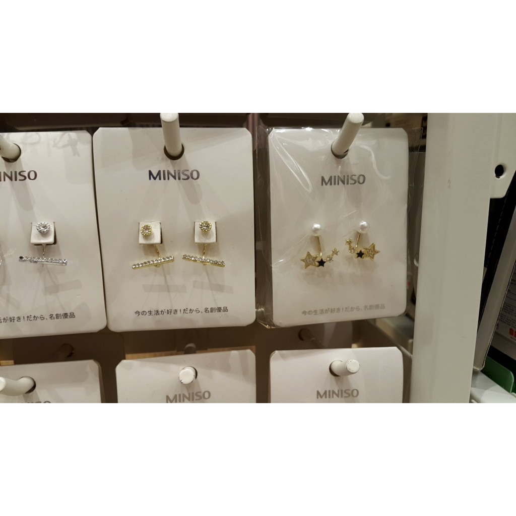 MINISO fashion earing 03 by miniso. anting fashion miniso murah & banyak pilihan. ready surabaya