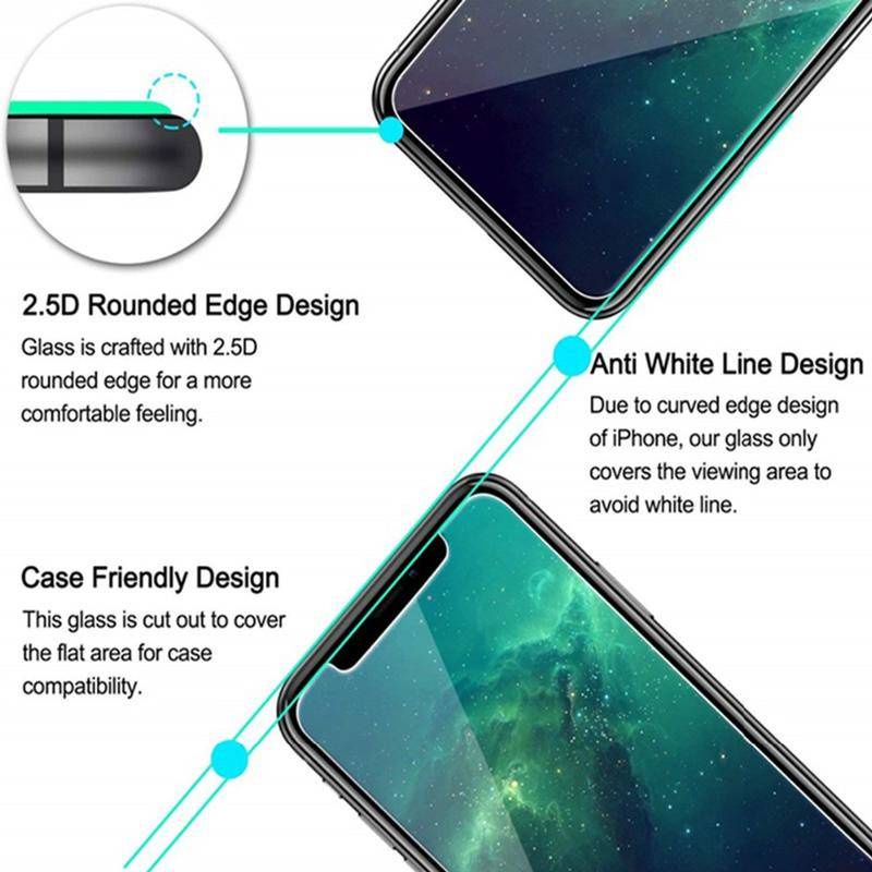 For IPhone 11 12 Pro Max Mini 6 6s 7 8 Plus X XS Max XR SE 2020 Screen Protector Ultra Thin 9H Protective Tempered Glass