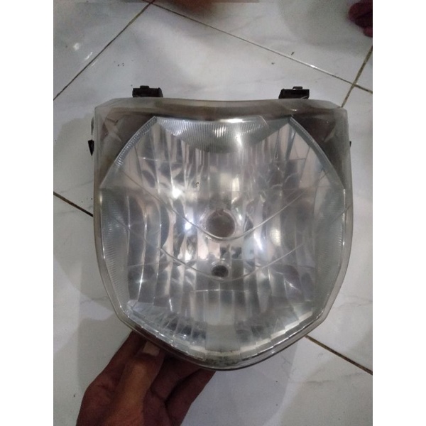 lampu depan headlamp honda megapro new monoshock