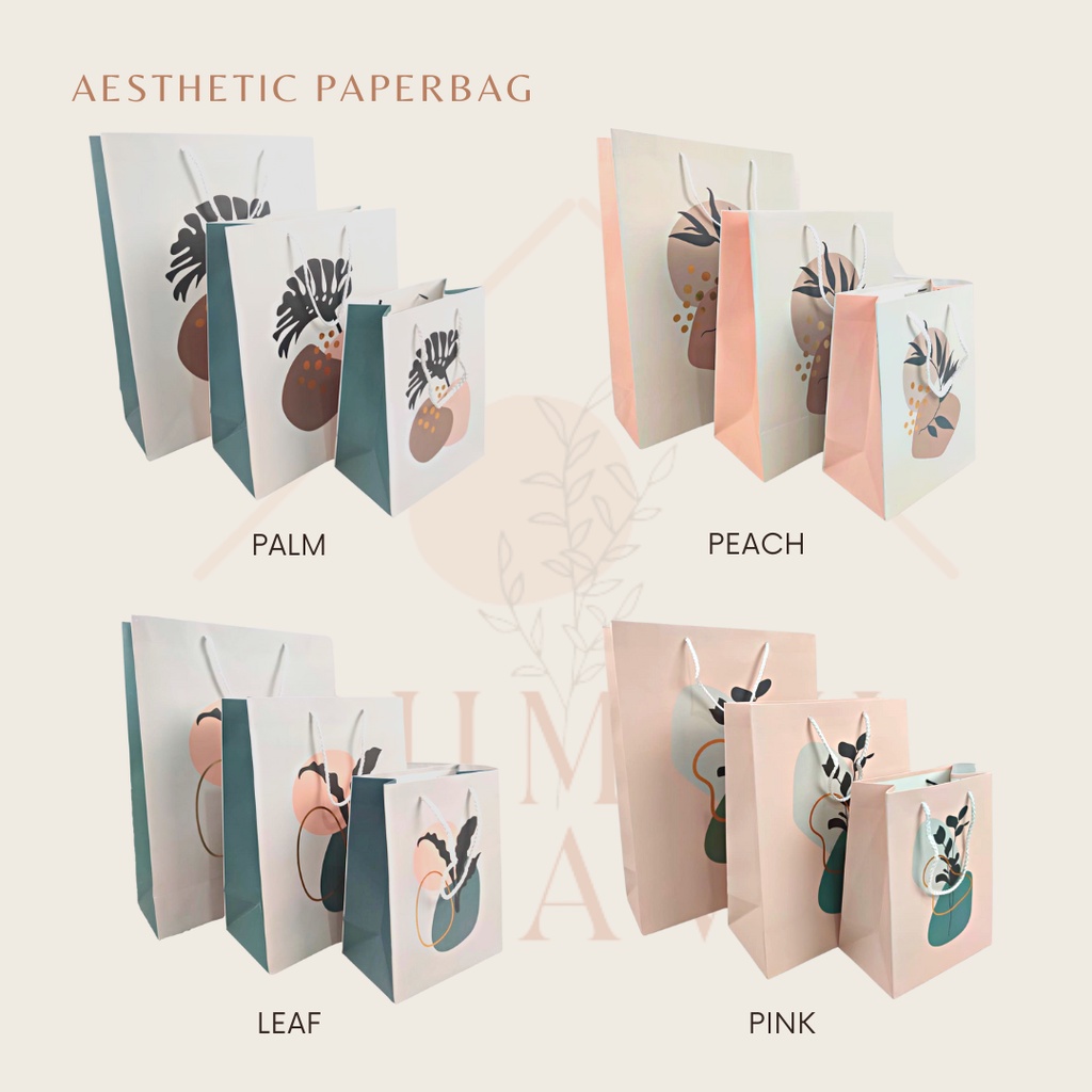 Jual RUMAH KRAVE Aesthetic Paperbag Paper Bag Goodie Bag Shopee