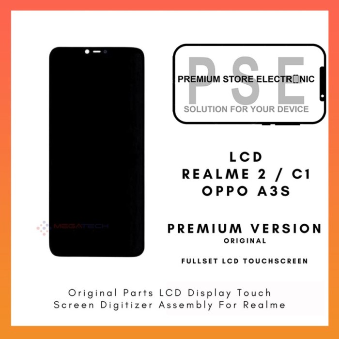 LCD Oppo A3S CPH-1803 / Realme 2 / Realme C1 Universal Touchscreen