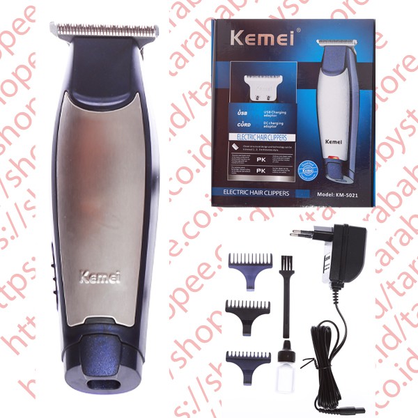 TERMURAH KEMEI KM 5021 ELEKTRIC HAIR CLIPPER CORDLES