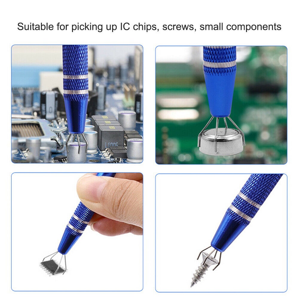 NEW Electronic Component Grabber IC Extractor Pickup Chip Picker Patch IC Suck Pen