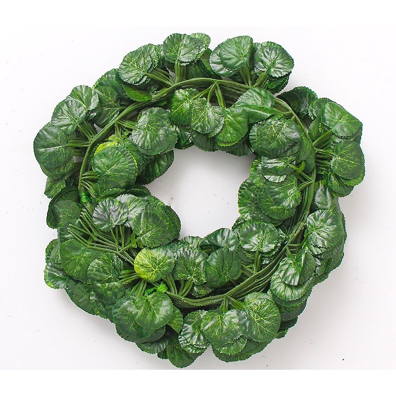 Satu7an PBP47 Daun Rambat Plastik Artificial Sulur Tanaman Hias Gantung Dekorasi Dinding Juntai-DAUN BEGONIA