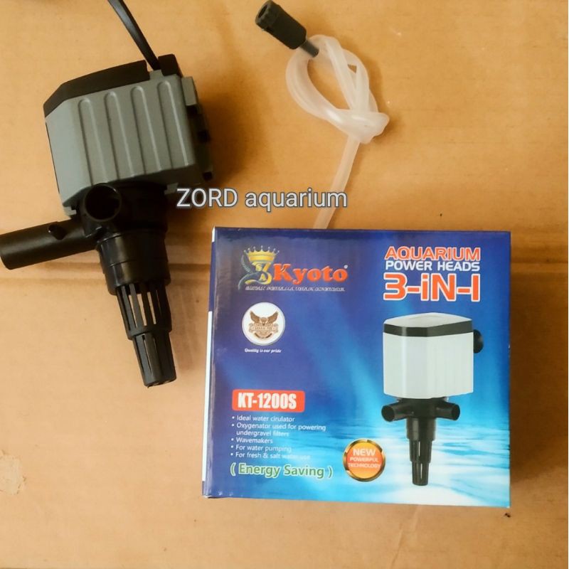 Kyoto KT-1200S Pompa Aquarium Hidroponik Power Head Water Pump KT1200S