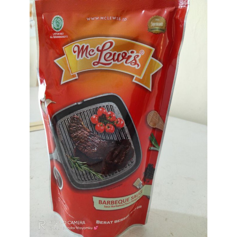 

SAUS BBQ ENAK MURAH KUALITAS RESTO MC LEWIS 310G