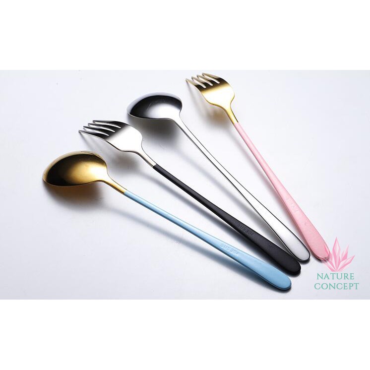 Sendok Garpu High Quality SET Stainless Steel Fork Spoon Set