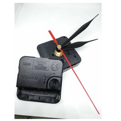 MESIN JAM DINDING Nempel DINDING DETAK / QUARTZ / SET JARUM MODEL GANTUNG /  JAM DINDING TEMPEL Accesories Perlengkapan Dalam Clock Ganti Murah Meriah Berkualitas Perkakas Pajangan Tembok Meja Atas Tengah Cantolan Centel Mesin Dalaman Jam Grosir Prakarya