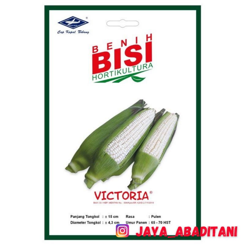 Benih Bisi Jagung Pulut/Ketan Victoria F1