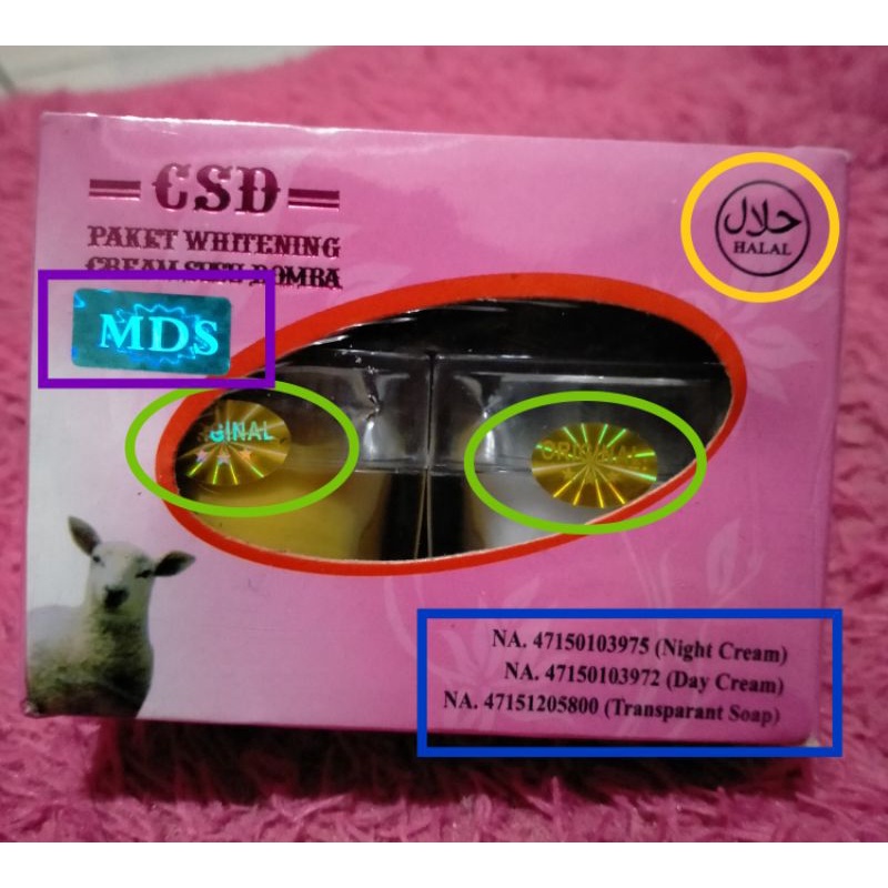 CSD MDS 30gram uk. besar original//Toner serum Susu Domba original 1000%