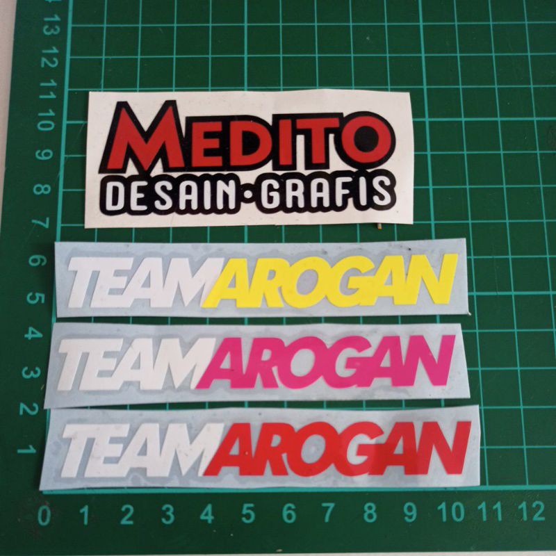 Sticker Cutting Team Arogan