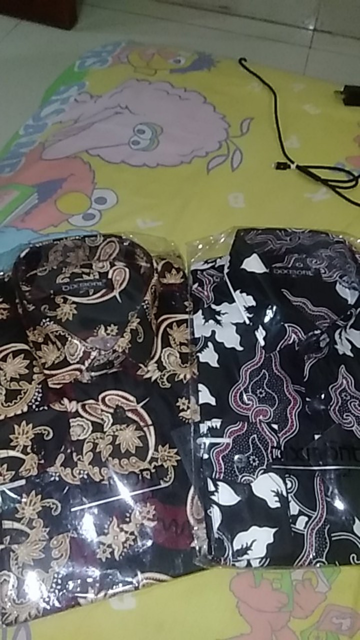 Kemeja Batik Pria Lengan Panjang Bl05 Katun Modern Dixmont Semi Slimfit Premium